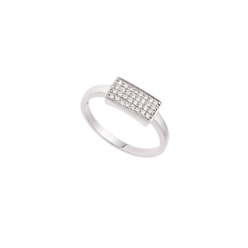 Bague Pavage en Argent - Piva