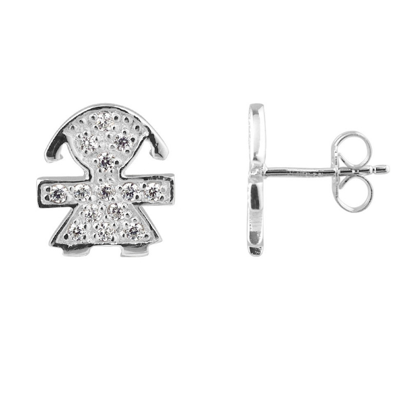 Boucles d'Oreilles en Argent - Filla